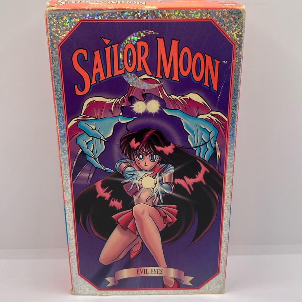 Sailor Moon Evil Eyes VHS Video Animated 1995